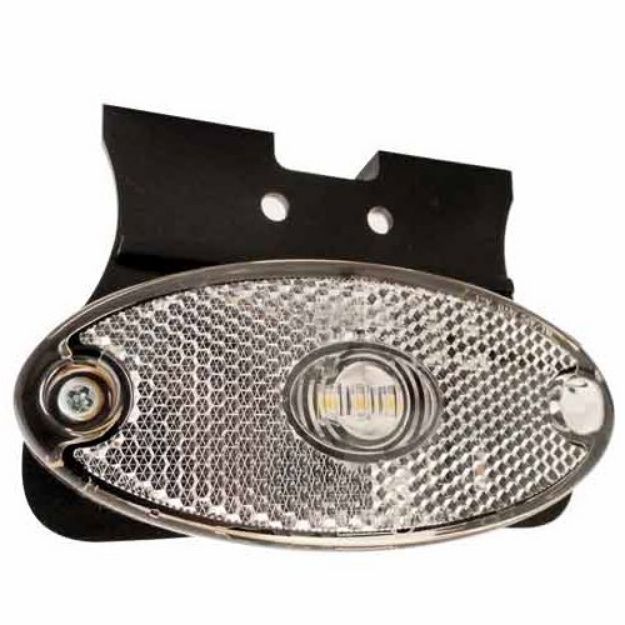 Picture of White LED Marker Lamp With Bracket